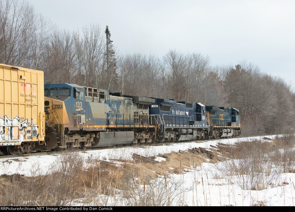 Eastbound through Readfield